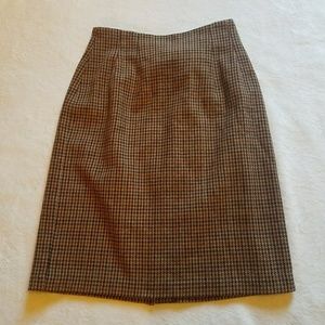 Houndstooth Skirt